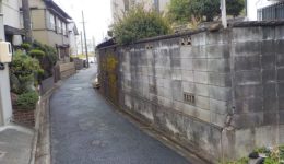愛知県名古屋市ブロック塀の撤去工事